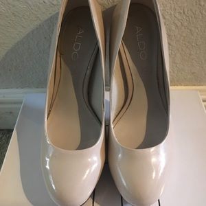ALDO nude heels